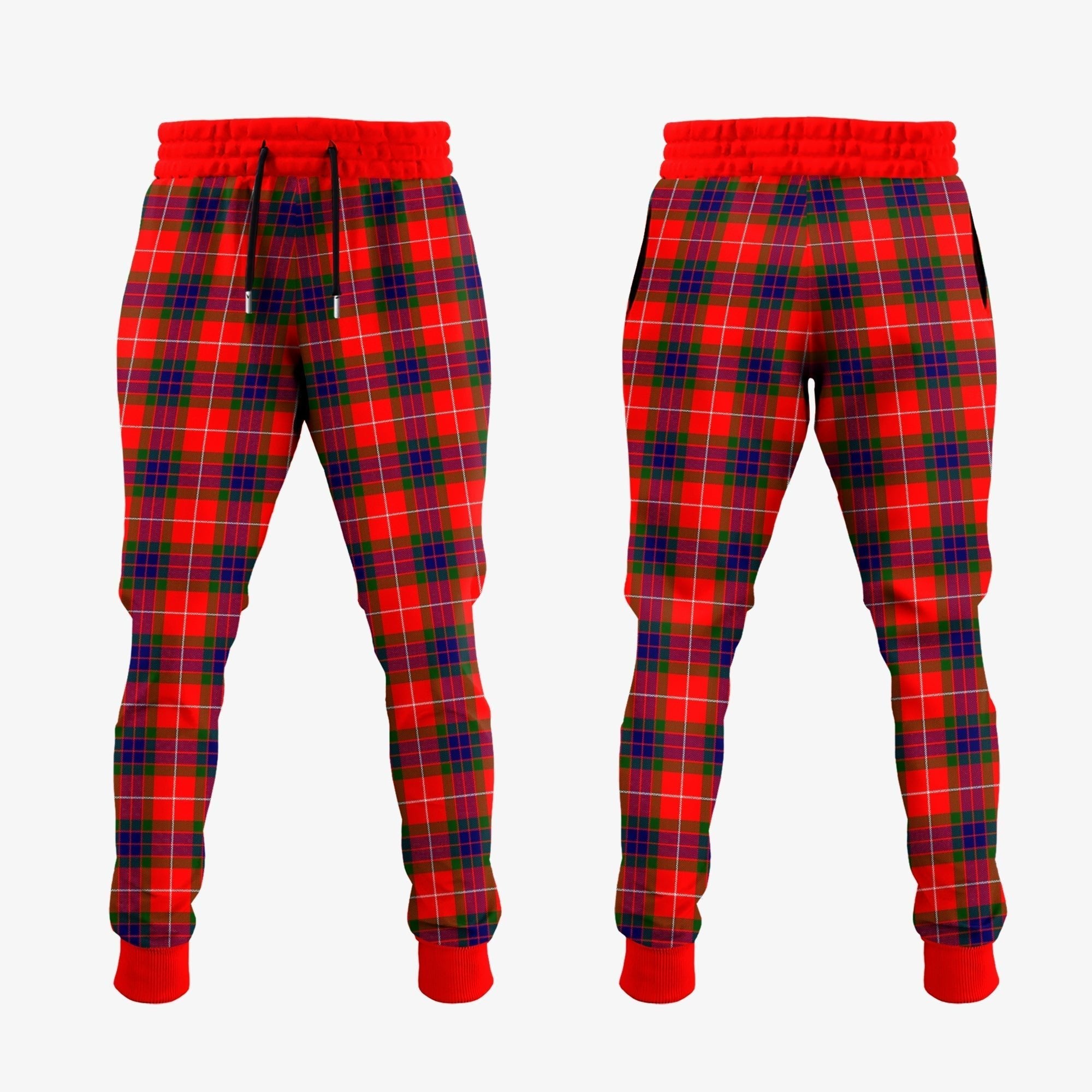 Clan Abernethy Tartan Crest Jogger Sweatpants LH93 Clan Abernethy Tartan Today   