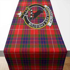 Clan Abernethy Tartan Crest Table Runner Cotton NZ76 Abernethy Tartan Tartan Table Runner   