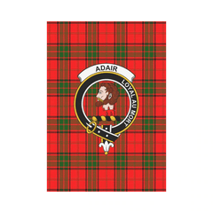 Clan Adair Tartan Crest Garden Flag DA92 Clan Adair Tartan Today   