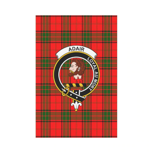 Clan Adair Tartan Crest Garden Flag DA92 Clan Adair Tartan Today   