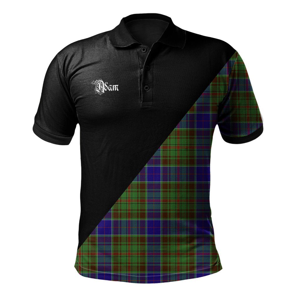 Clan Adam Clan - Military Polo Shirt ZF64 Adam Tartan Tartan Polo   