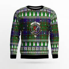 Clan Adam Crest Tartan Christmas Ugly Sweater XP56 Adam Crest Tartan Tartan Ugly Sweater   