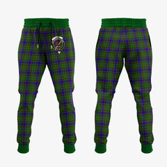 Clan Adam Tartan Crest Jogger Sweatpants SA81 Clan Adam Tartan Today   