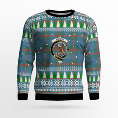 Clan Agnew Ancient Crest Tartan Christmas Ugly Sweater QU21 Agnew Ancient Crest Tartan Tartan Ugly Sweater   