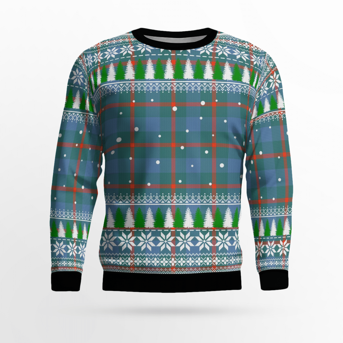 Clan Agnew Ancient Tartan Christmas Ugly Sweater IT99 Agnew Ancient Tartan Tartan Ugly Sweater   