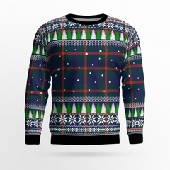 Clan Agnew Modern Tartan Christmas Ugly Sweater IA21 Agnew Modern Tartan Tartan Ugly Sweater   