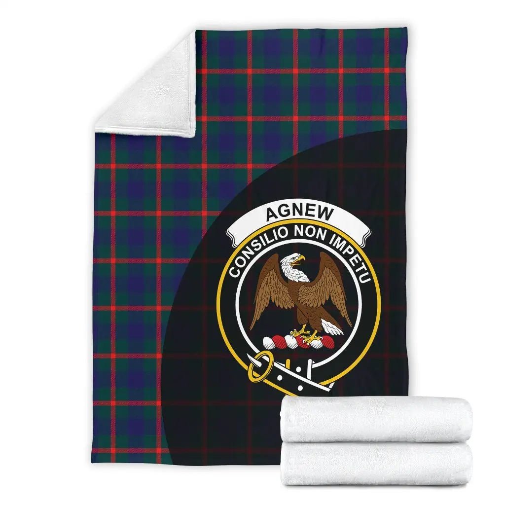 Clan Agnew Modern Tartan Crest Blanket Wave Style YM38 Clan Agnew Tartan Today   