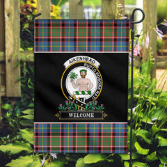 Clan Aikenhead Tartan Crest Garden Flag  - Welcome  RP67 Clan Aikenhead Tartan Today   