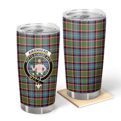 Clan Aikenhead Tartan Crest Tumbler MZ31 Clan Aikenhead Tartan Today   