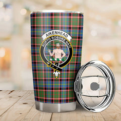 Clan Aikenhead Tartan Crest Tumbler MZ31 Clan Aikenhead Tartan Today   