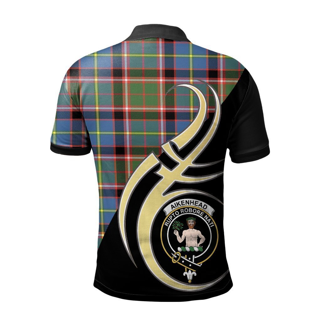 Clan Aikenhead Tartan Polo Shirt - Believe In Me Style XB30 Aikenhead Tartan Tartan Polo   