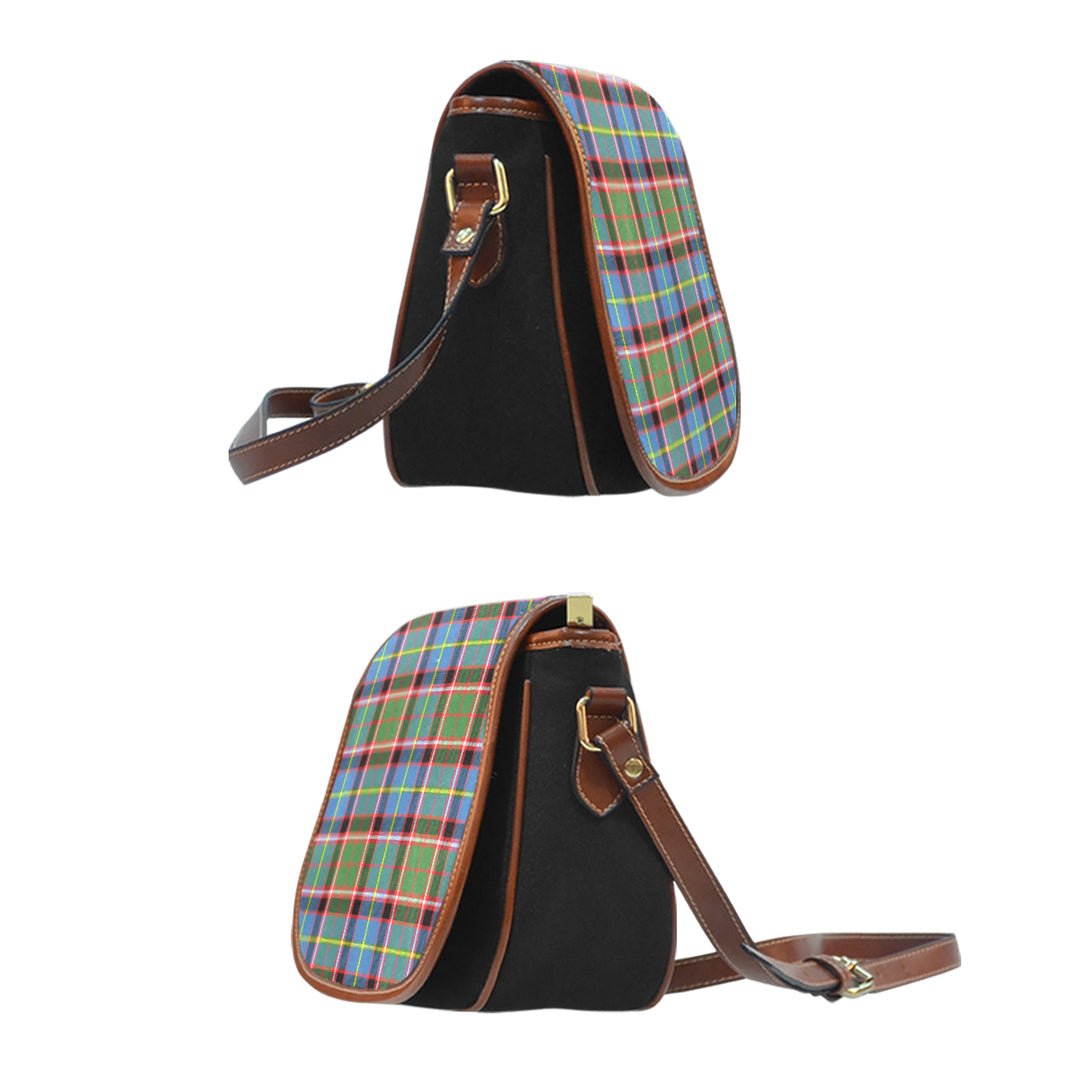 Clan Aikenhead Tartan Saddle Handbags NS66 Clan Aikenhead Tartan Today   