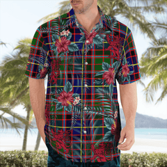 Clan Aikenhead Tartan Scottish Lion Hawaiian Shirt HD77 Aikenhead Tartan Tartan Hawaii Shirt   