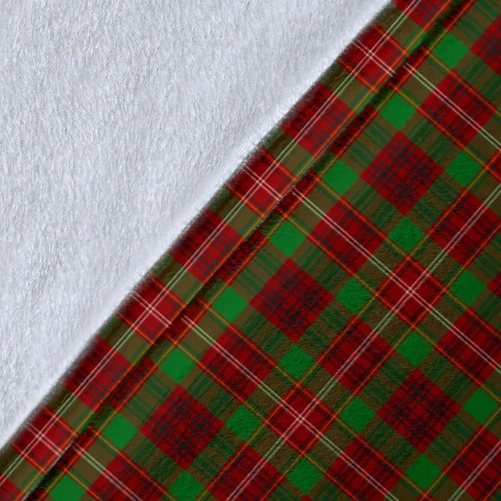 Clan Ainslie Tartan Crest Blanket Wave Style JZ57 Clan Ainslie Tartan Today   