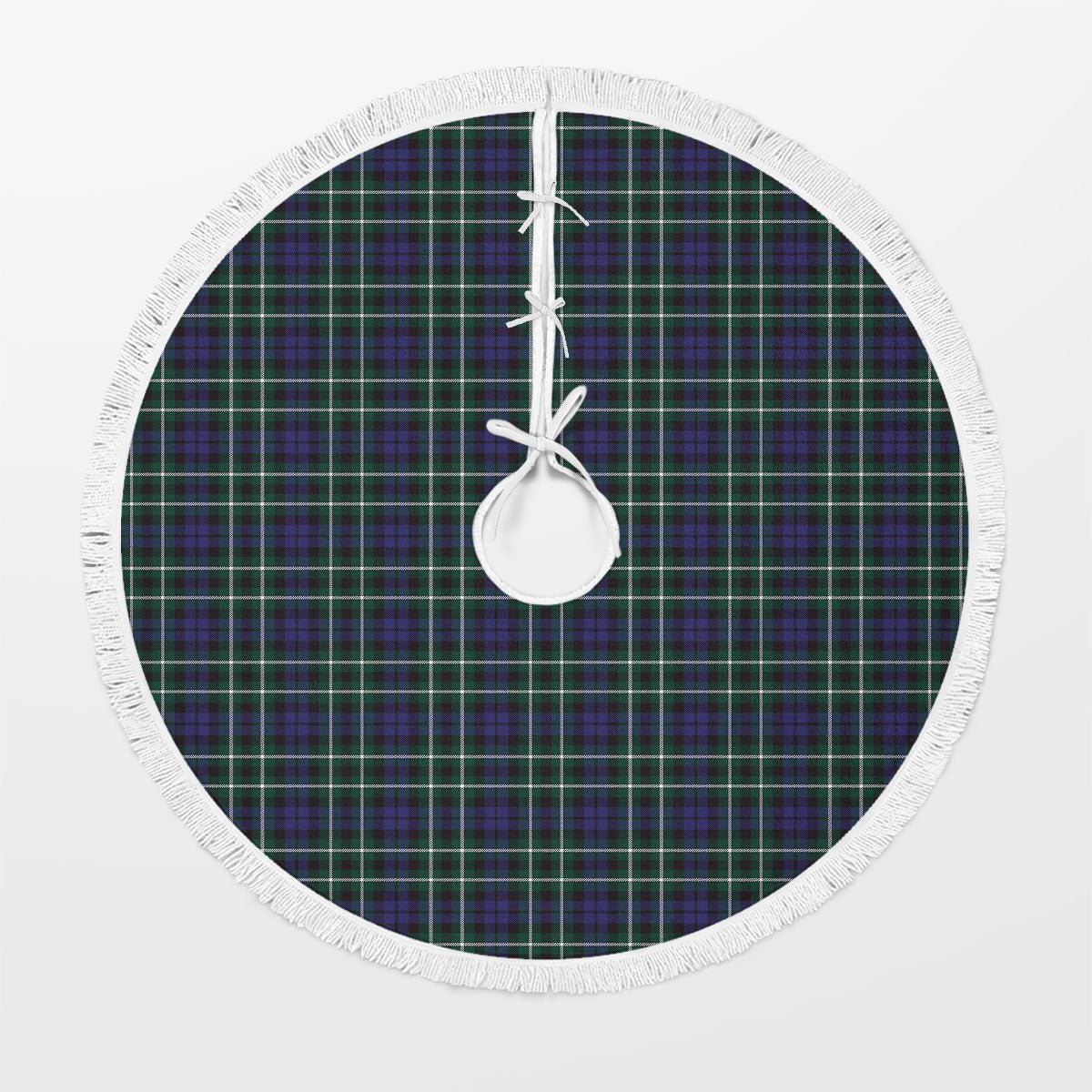 Clan Allardice Tartan Christmas Tree Skirt NH45 Allardice Tartan Tartan Christmas   