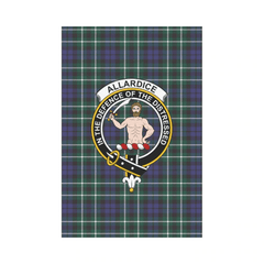 Clan Allardice Tartan Crest Garden Flag FN15 Clan Allardice Tartan Today   