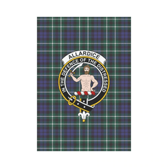 Clan Allardice Tartan Crest Garden Flag FN15 Clan Allardice Tartan Today   