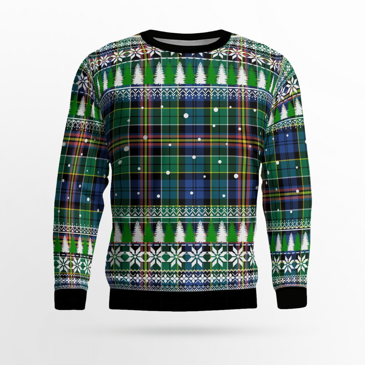 Clan Allison Tartan Christmas Ugly Sweater AE59 Allison Tartan Tartan Ugly Sweater   