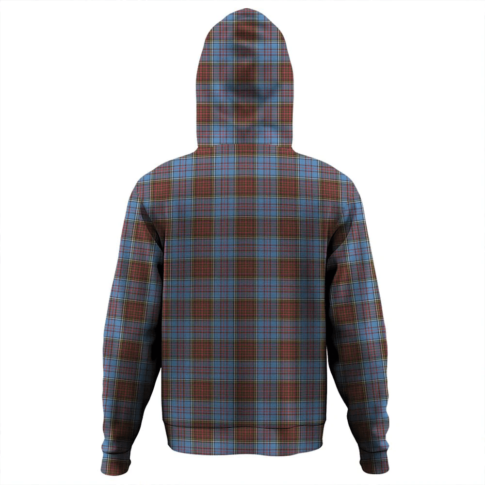 Clan Anderson Modern Tartan Hoodie Crest XA8TBJMS-1 Anderson Modern Tartan Hoodies   