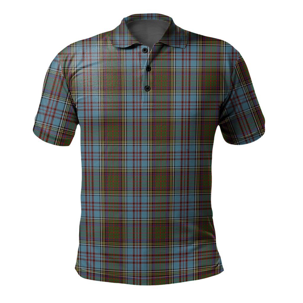 Clan Anderson Tartan Polo Shirt OG58 Anderson Tartan Tartan Polo   