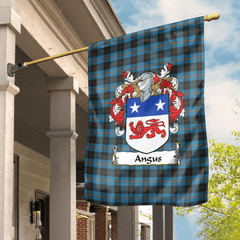 Clan Angus Ancient Tartan Crest Garden Flag BI18 Clan Angus Tartan Today   