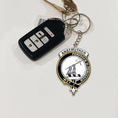 Clan Anstruther Tartan Crest Keychain CV99 Clan Anstruther Tartan Today   