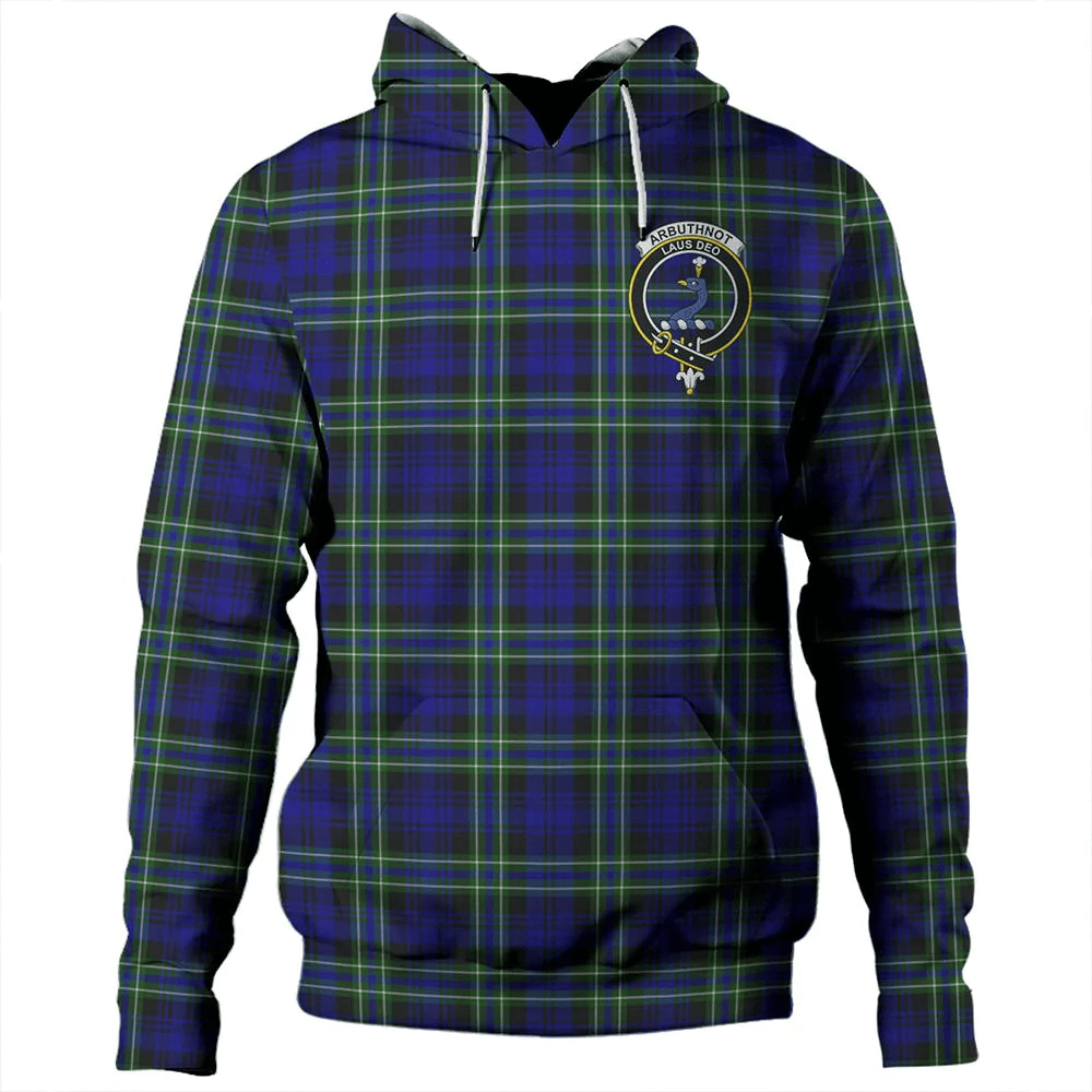 Clan Arbuthnot Modern Tartan Hoodie Crest DKXWM0XN-1 Arbuthnot Modern Tartan Hoodies   