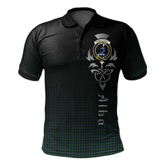 Clan Arbuthnot Tartan Polo Shirt - Alba Celtic Style GR18 Arbuthnot Tartan Tartan Polo   