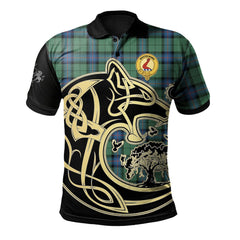 Clan Armstrong Ancient Tartan Polo Shirt Viking Wolf EV90 Armstrong Ancient Tartan Tartan Polo   