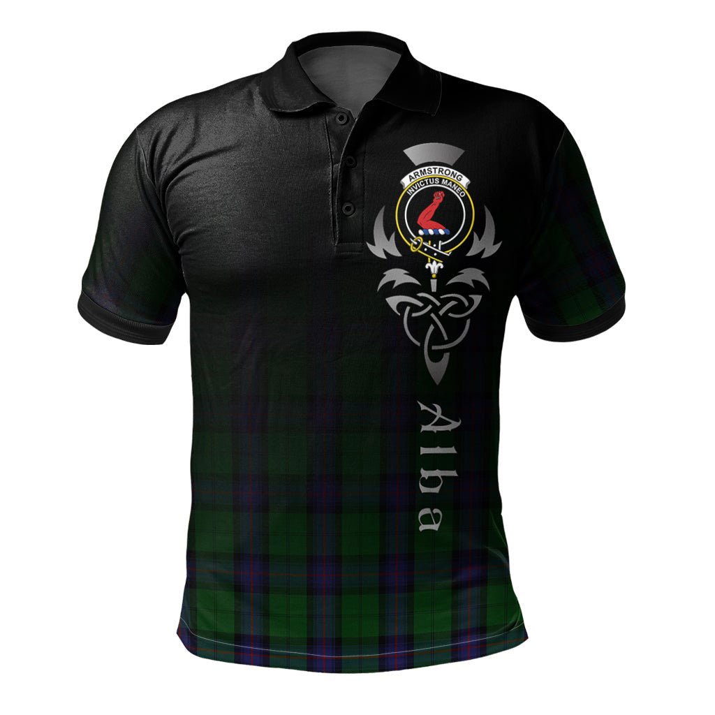 Clan Armstrong Tartan Polo Shirt - Alba Celtic Style JI84 Armstrong Tartan Tartan Polo   