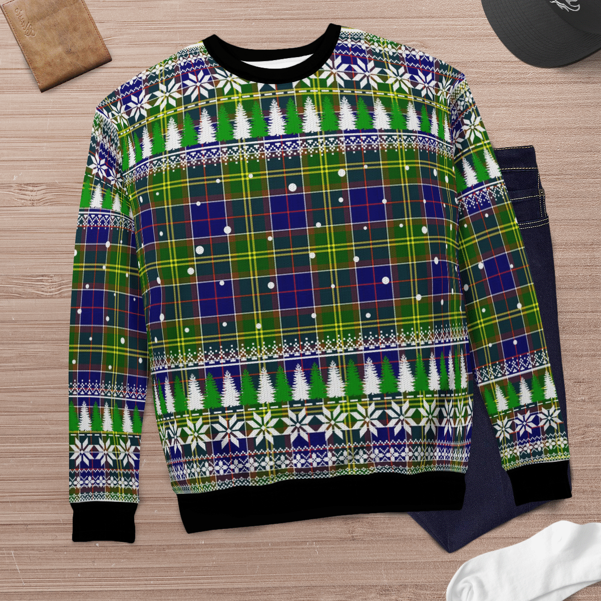 Clan Arnott Tartan Christmas Ugly Sweater PY76 Arnott Tartan Tartan Ugly Sweater   