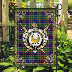 Clan Arnott Tartan Crest Garden Flag  - Celtic Thistle  VR75 Clan Arnott Tartan Today   