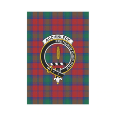 Clan Auchinleck Tartan Crest Garden Flag WQ18 Clan Auchinleck Tartan Today   