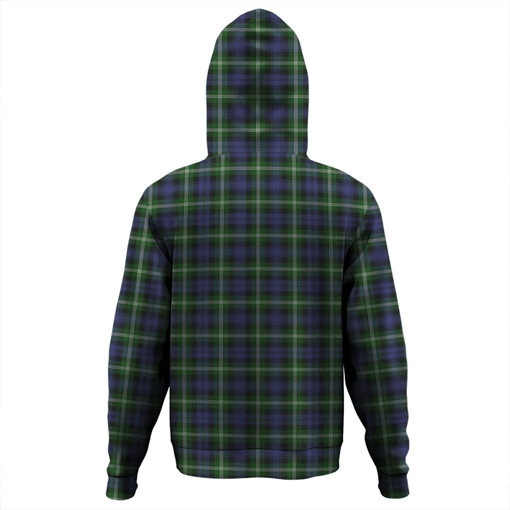 Clan Baillie Modern Tartan Hoodie Crest JFCKDWEY-1 Baillie Modern Tartan Hoodies   