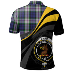 Clan Baird Dress Tartan Polo Shirt - Royal Coat Of Arms Style XR64 Baird Dress Tartan Tartan Polo   