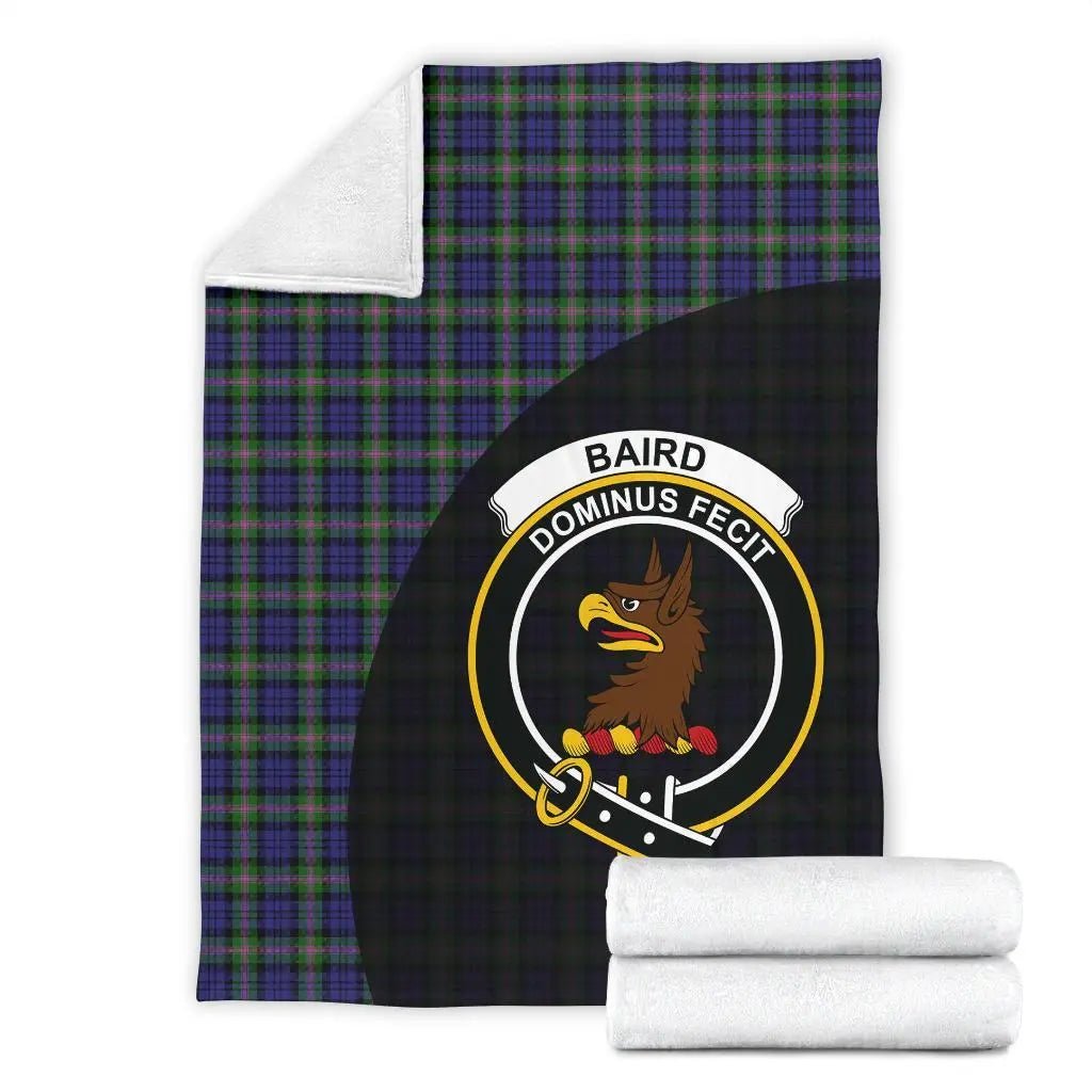 Clan Baird Modern Tartan Crest Blanket Wave Style YF32 Clan Baird Tartan Today   