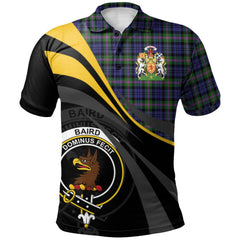 Clan Baird Modern Tartan Polo Shirt - Royal Coat Of Arms Style YN58 Baird Modern Tartan Tartan Polo   