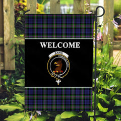 Clan Baird Tartan Crest Black Garden Flag OW67 Clan Baird Tartan Today   