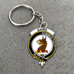 Clan Baird Tartan Crest Keychain DV54 Clan Baird Tartan Today   