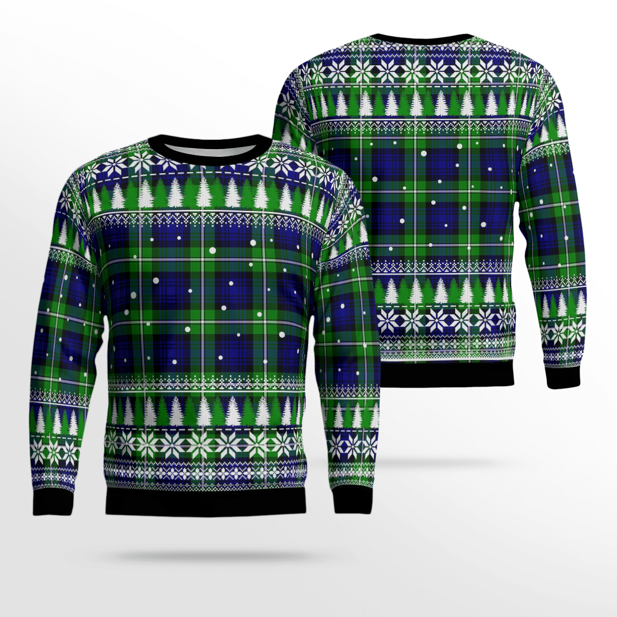 Clan Bannerman Tartan Christmas Ugly Sweater UM24 Bannerman Tartan Tartan Ugly Sweater   