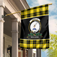 Clan Barclay Dress Modern Tartan Crest Garden Flag  - Welcome  HA75 Clan Barclay Tartan Today   