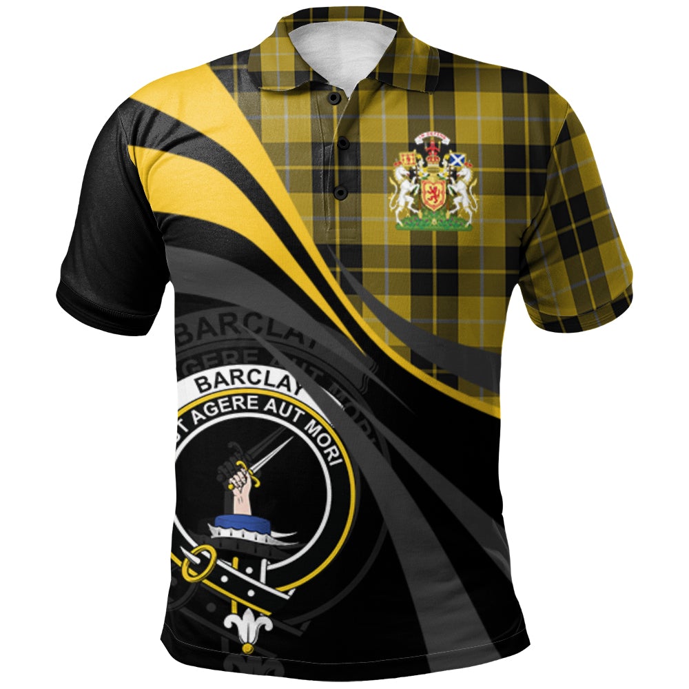 Clan Barclay Dress Tartan Polo Shirt - Royal Coat Of Arms Style XI64 Barclay Dress Tartan Tartan Polo   