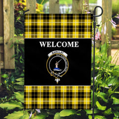 Clan Barclay Tartan Crest Black Garden Flag BH15 Clan Barclay Tartan Today   