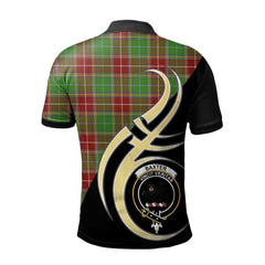 Clan Baxter Modern Tartan Polo Shirt - Believe In Me Style EQ93 Baxter Modern Tartan Tartan Polo   