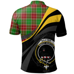 Clan Baxter Modern Tartan Polo Shirt - Royal Coat Of Arms Style XT42 Baxter Modern Tartan Tartan Polo   