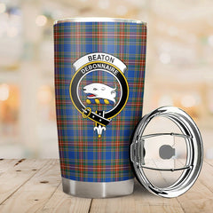 Clan Beaton Ancient Tartan Crest Tumbler UX97 Clan Beaton Tartan Today   