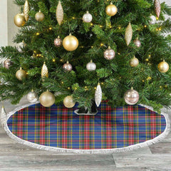 Clan Beaton Modern Tartan Christmas Tree Skirt RP79 Beaton Modern Tartan Tartan Christmas   