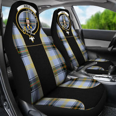 Clan Bell of the Borders Tartan Crest Car Seat Cover  - Special VersionCO24 Clan Bell Tartan Today   