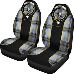 Clan Bell of the Borders Tartan Crest Car Seat Cover  - Special VersionCO24 Clan Bell Tartan Today   