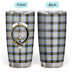 Clan Bell of the Borders Tartan Crest Tumbler TB97 Clan Bell Tartan Today   